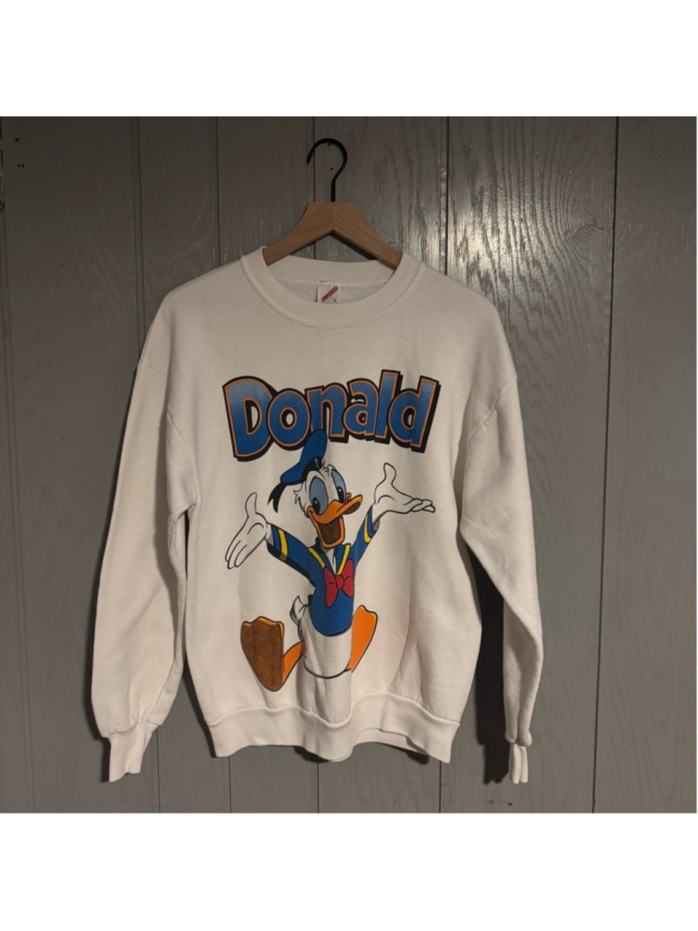 Vintage 90s Donald Duck Crewneck Sweatshirt